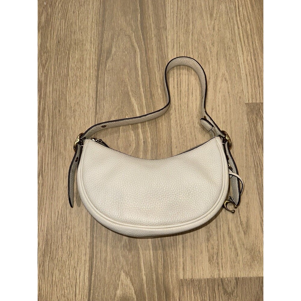 Coach Luna Shoulder Bag Chalk CC439 READ - Picture 8 of 16